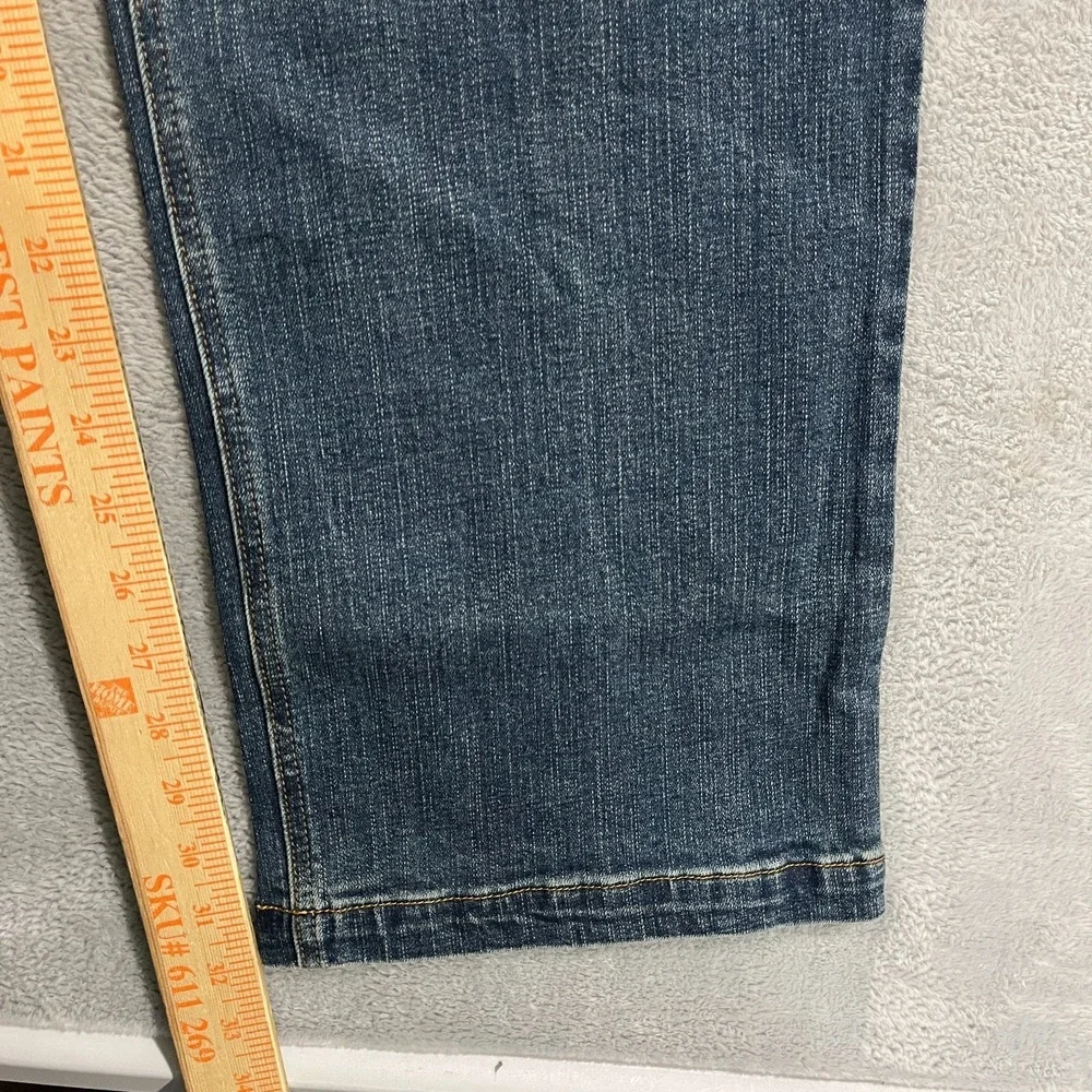 Prana Axiom Straight Leg Jeans Men 34x32 Denim Antique Stone Blue Cotton Y2K